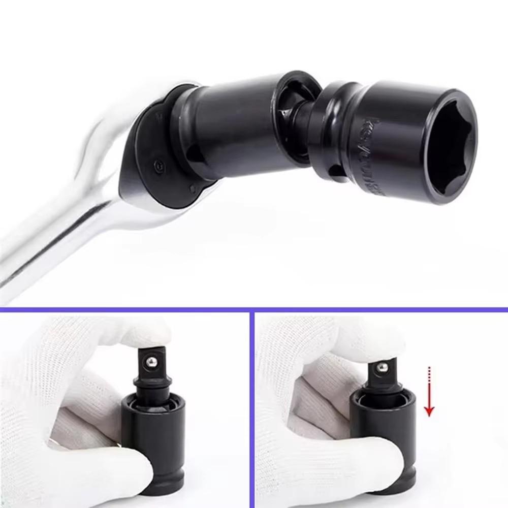 10Pcs/Set Universal Drive Socket Sleeve 12 Point Impact  Socket  Adapter Set  Automotive Servic