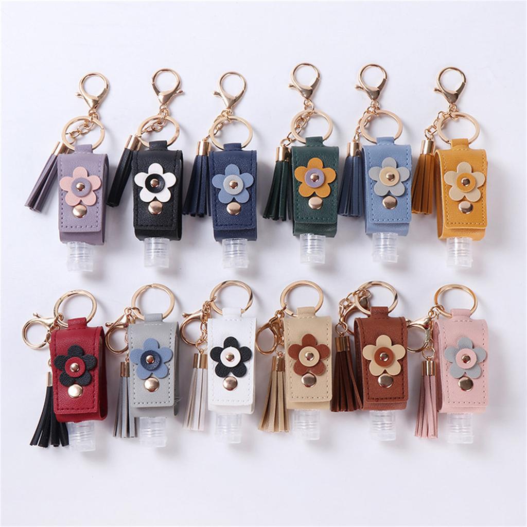 Многофункциональная пустая дорожная бутылочка-брелок, портативная бутылочка для сжатия, бутылочка для дезинфицирующего средства для рук, держатель-брелок для путешествий