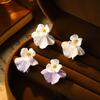Милые серьги-цветы простые модные серьги-гвоздики нишевые универсальные элегантные серьги женские
