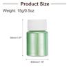 uxcell 15g/0.5oz mica powder natural resin epoxy pigment powder cast resin car paint DIY arts & crafts flash green