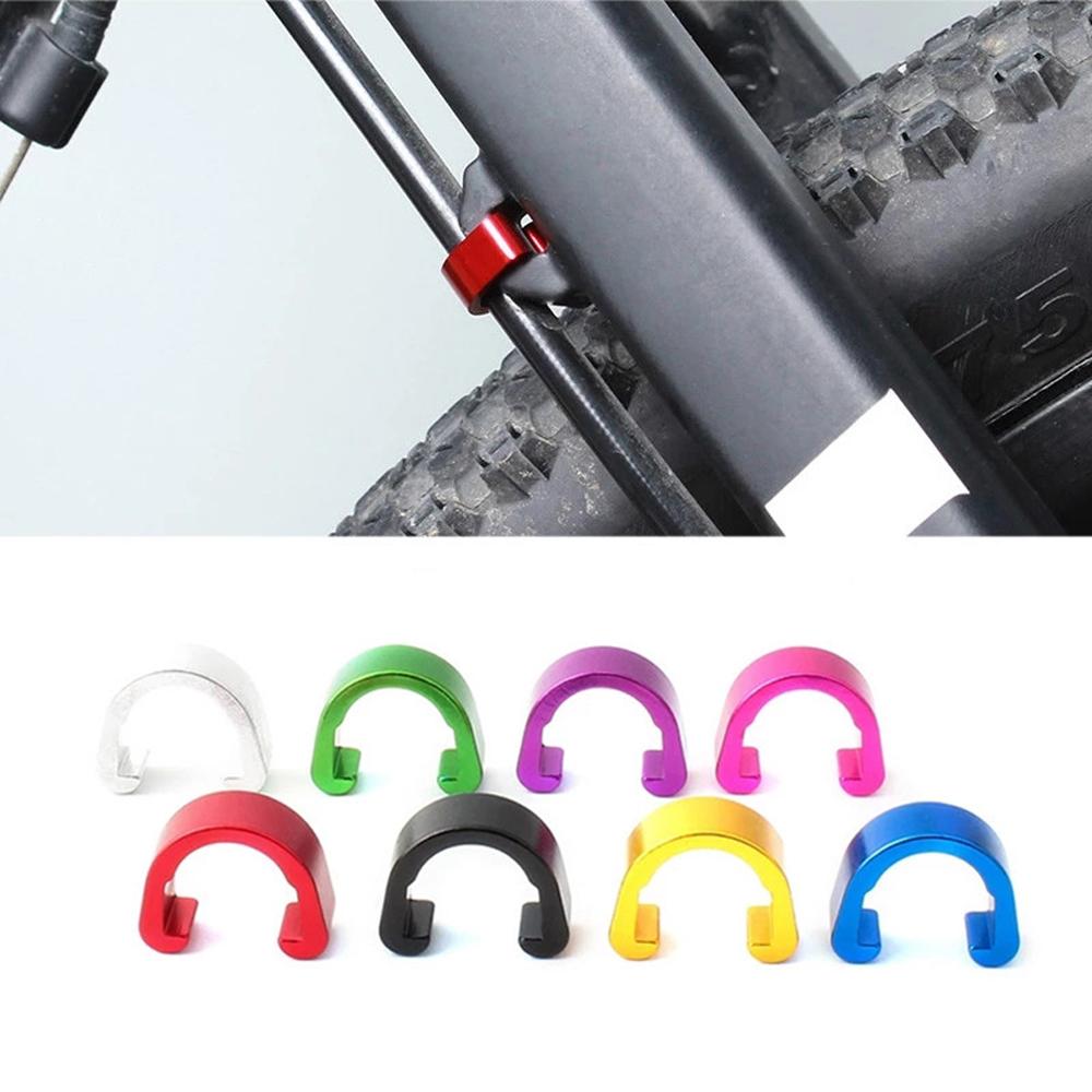 Brake Cable MTB Bike Road Bike Fixed Clamp Clips Fixed Tubing Clips Bicycle C Clips C Shape Buckle