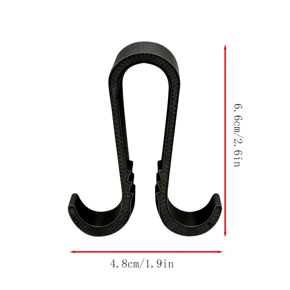 Multifunctional Double Hooks 2 Pack Portable Towel Bathrobe Holder Hooks For Bathroom Glass Door Storage