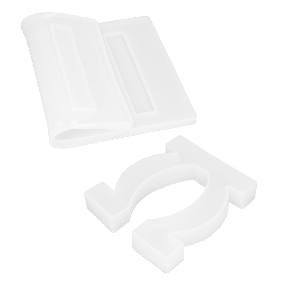 Flexible Silicone Mold Transparent DIY Crystal Mold Flexible Casting Mould Home Office Decor
