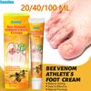 Sumifun 20/40/100 мл Крем для ухода за ногами от запаха Пчела Снимает покраснение и отек Успокаивает зудящие ноги Эффективно Летний домашний предмет первой необходимости