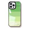 Чехол из смолы для iPhone Креативный дизайн Полная защита Прочный износостойкий Яркие цвета Подходит для Huawei mate60 pro Зеленый градиент