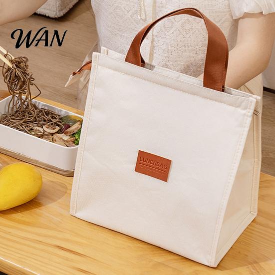 Soup Safe Lunch Bag Insulated Leakproof Thermal Tote with Zipper And Handle Carrier Reusable Waterproof Oxford Keeps Food Warm for Work Picnic Camping