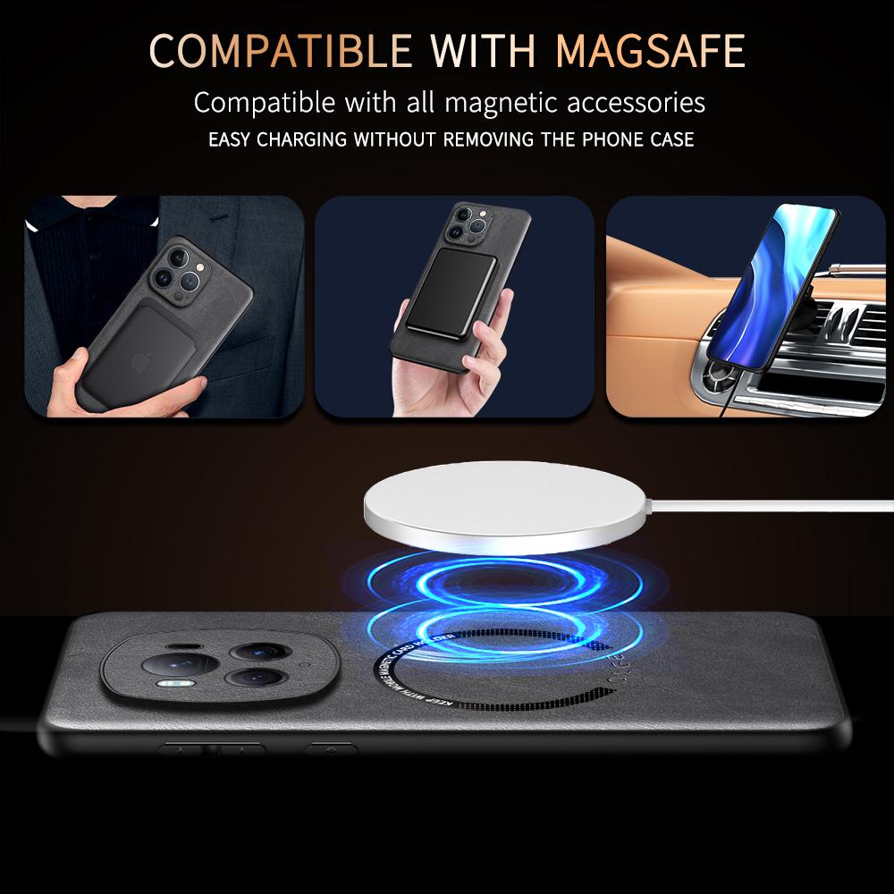 Чехол для Honor Magic6 Pro, кожаный чехол для телефона Honor Magic5 Magic4 Magic3 Pro, роскошный чехол для Magic 6 5 4 3, задняя крышка