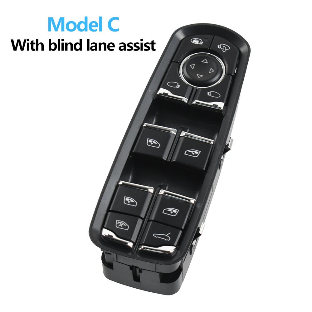 Электрический главный переключатель управления окном автомобиля для Porsche Cayenne Panamera Macan