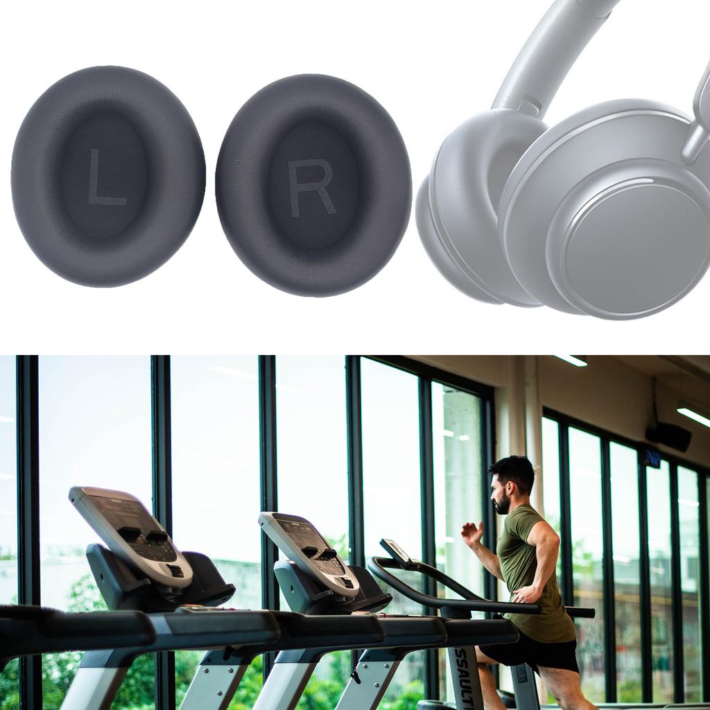 Качественные амбушюры для наушников для гарнитуры Q45 Life, сменные амбушюры из материала с эффектом памяти, запчасть для ремонта