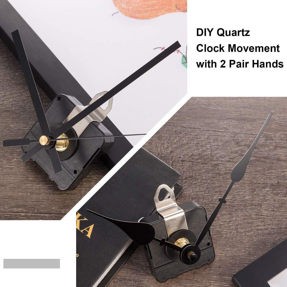 Replacement Clock Movement Mechanism Kit Wall Clock Clockwork Repair Parts Spindle Replacement