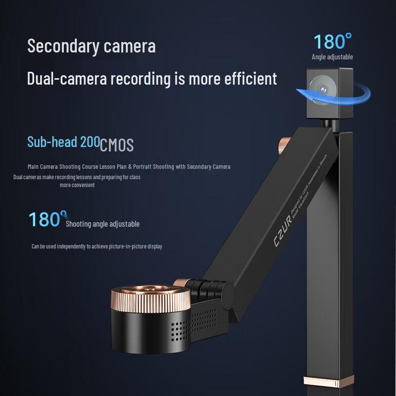 CZUR Fancy S+ Dual Camera Document Camera CN plug (adapter included)
