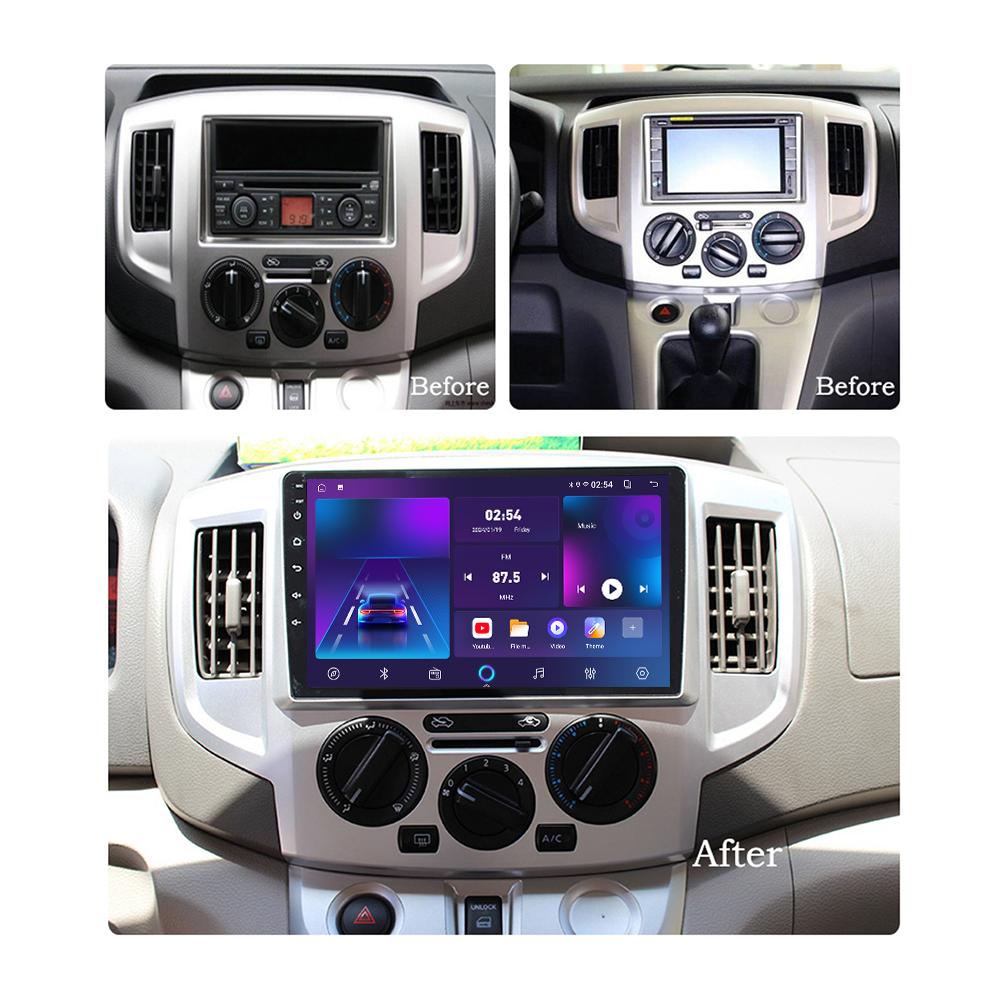 Android Carplay автомобильное радио для NISSAN NV200 2011-2018 мультимедийный проигрыватель головное устройство стерео GPS навигация BT WIFI 4+64 ГБ
