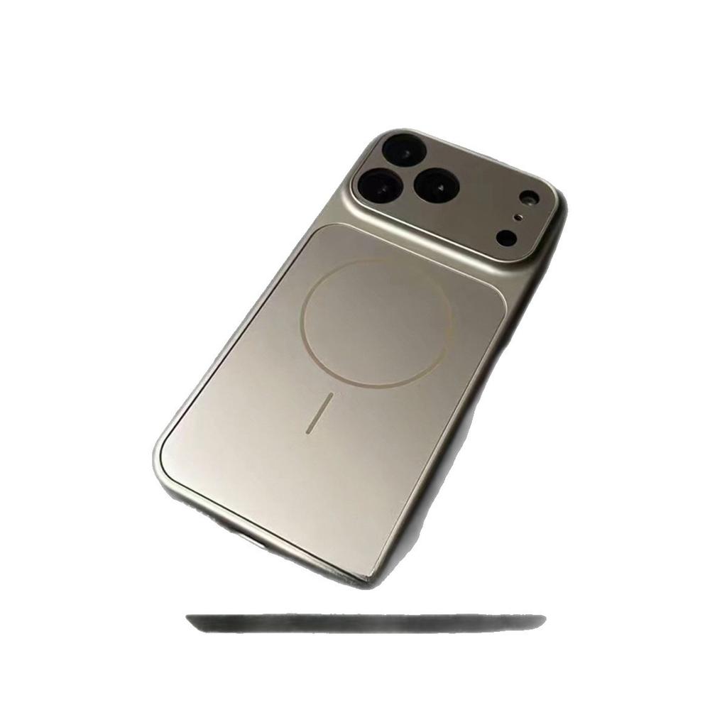 Новая магнитная адсорбция превращается в 17 чехол для мобильного телефона за секунды для Apple 17PROMAX Все включено Богиня Маленький свежий Трендовый бренд Темпераментный чехол