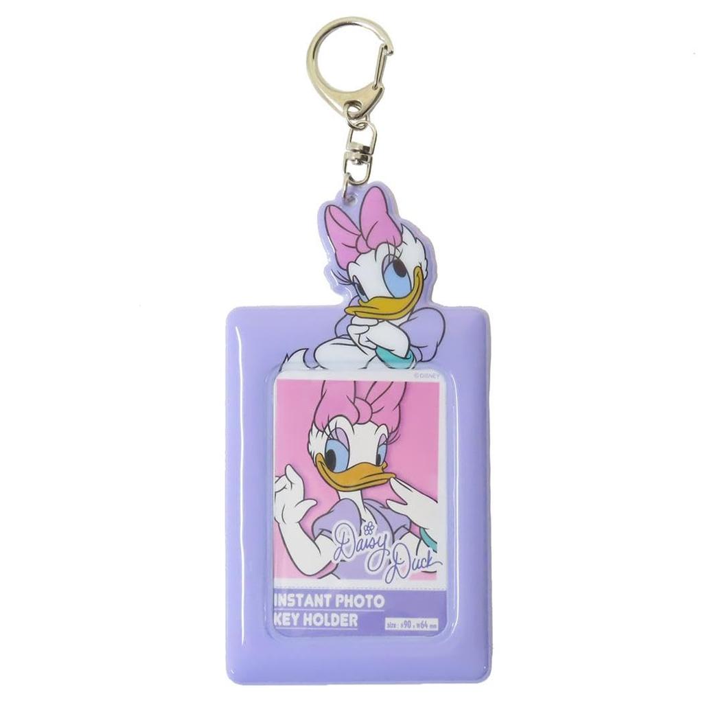SK Japan Disney Daisy Duck Instant Photo Keychain 16484