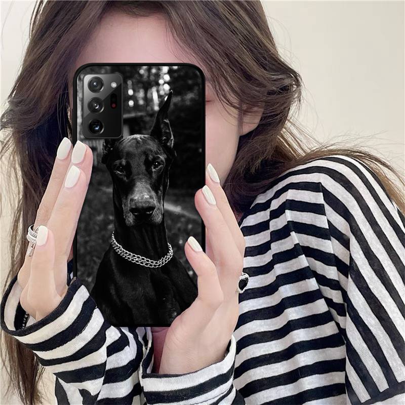 Чехол для телефона Yinuoda с изображением животных таксы и добермана для Samsung Note 20 Ultra 10 pro lite plus 9, 8, 5, 4, 3 M, 30s, 11, 51, 31, 31s, 20 A7
