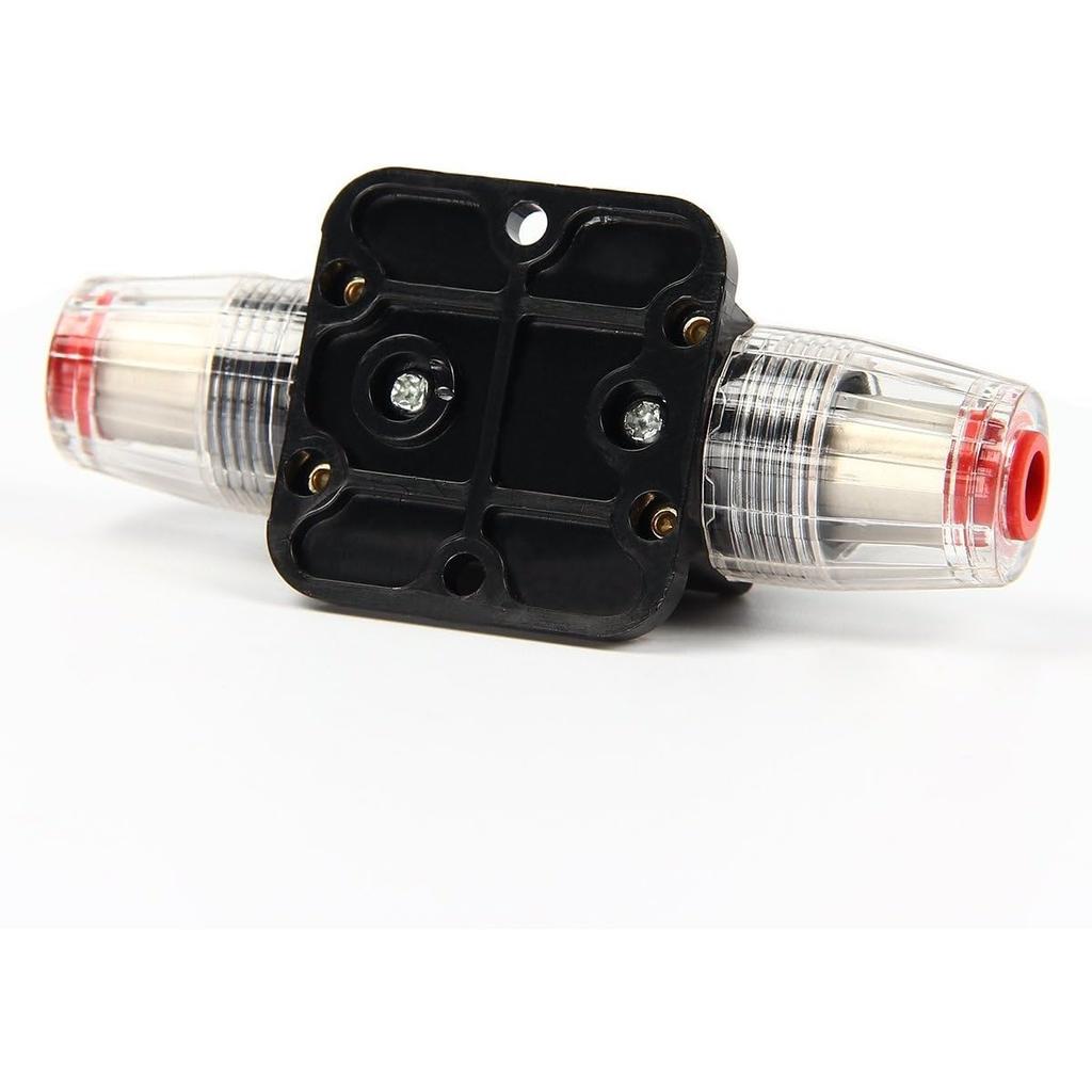 12V-24V DC Inline Car Circuit Breaker Manual Reset Switch Audio Fuse 20A/30A/40A/50A/60A/80A/100A