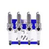 4pcs/lot 18846-10060 SILZKR6B10E Iridium Spark Plug For Hyundai I30 Accent Veloster Solaris Kia Rio Soul 1884610060