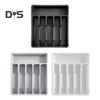 Drawer Organizer Tray for Kitchen Drawer Expandable Cutlery Flatware Holder Adjustable Plastic Utensil Divider Spatula Tools And Gadgets Storage
