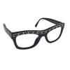 Chanel 71626A Цепочка Очки с логотипом CC Солнцезащитные очки Ацетат Черный