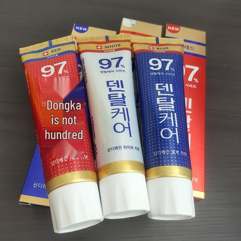 Корейская освежающая и отбеливающая зубная паста XIDIMIAN, 97% натуральных ингредиентов, 120 г