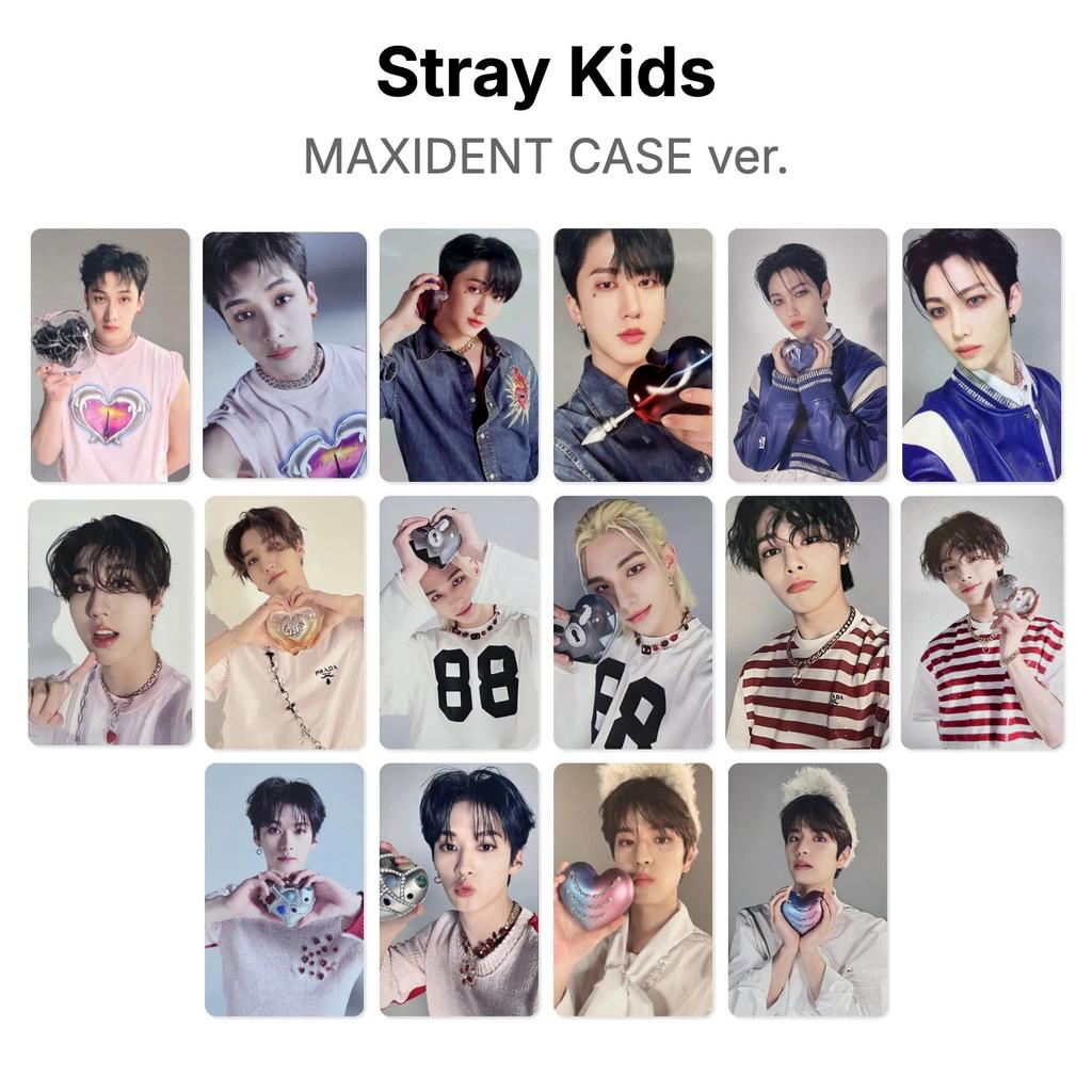 Stray Kids MAXIDENT CASE версия. Официальная фотокарта