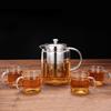 MINGRUN Heat-Resistant Glass Tea Set