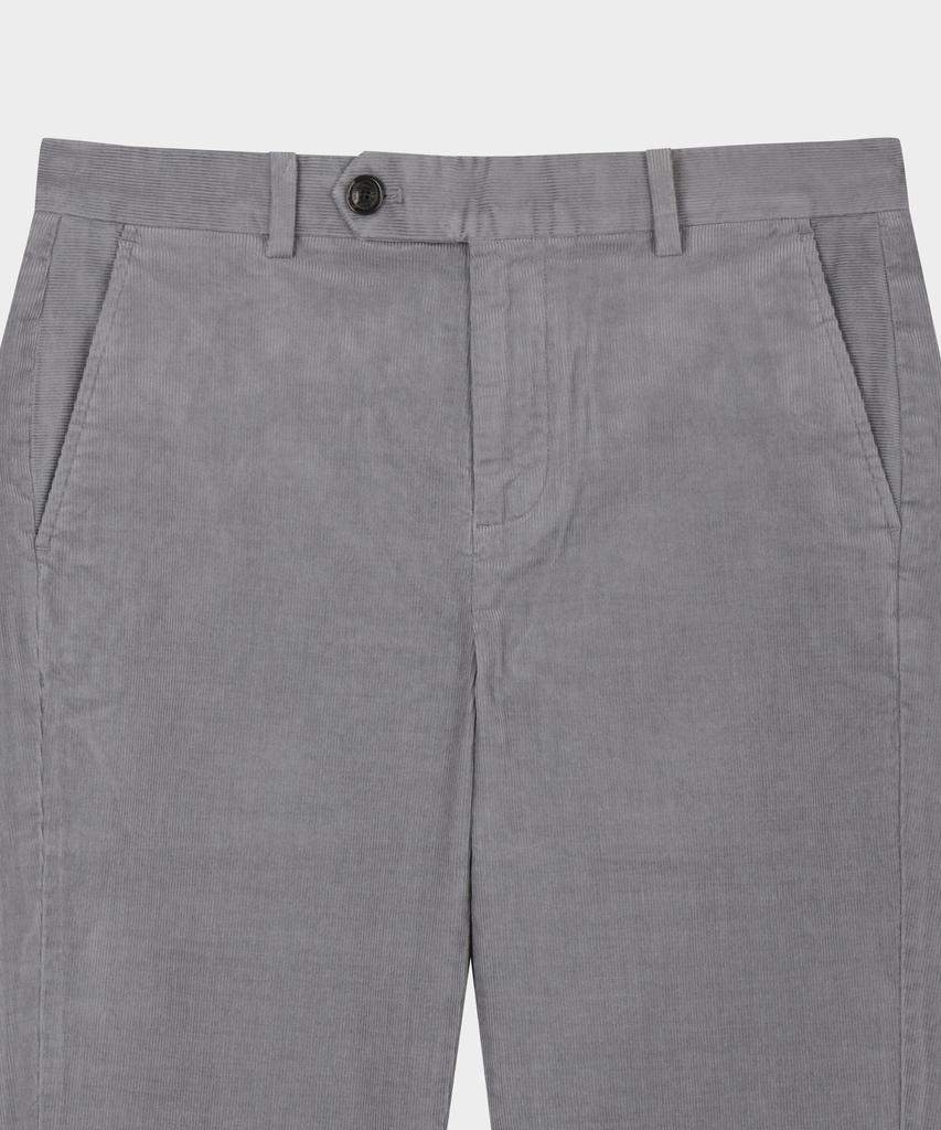 BROOKS BROTHERS Узкие вельветовые брюки чинос 15W (серый) (Bbpcmnf401)