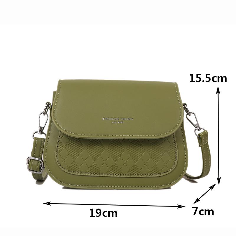 Женские роскошные дизайнерские сумки через плечо из искусственной кожи, женская винтажная сумка-седло, однотонная сумка-мессенджер, маленькая сумочка bolsas