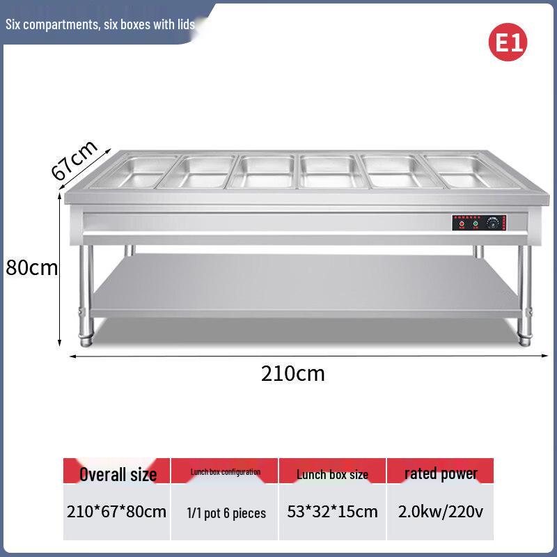 Gubo Commercial Electric Food Warmer Table