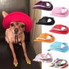 Модная сетчатая дышащая шляпа для домашних животных, круглая спортивная шляпа от солнца, милая пляжная шляпа с принтом на открытом воздухе