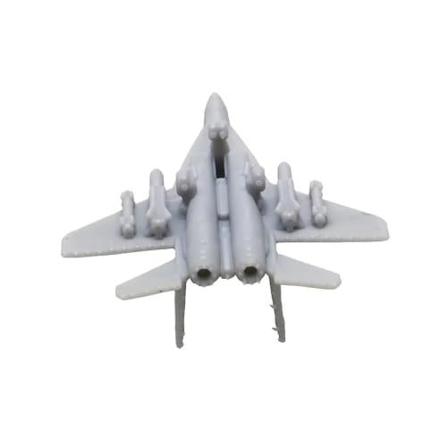 5PCS Russian Mig-35 Fighter Jet Model 1/2000-1/350 Scale Fighter Mold Model for DIY Scene Assembly (1/700 (25mm))