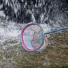 Portable Pocket Fish Dip Net Aluminium Zinc Zinc Alloy Telescopic Pole Net Head Butterfly Nets  Insect