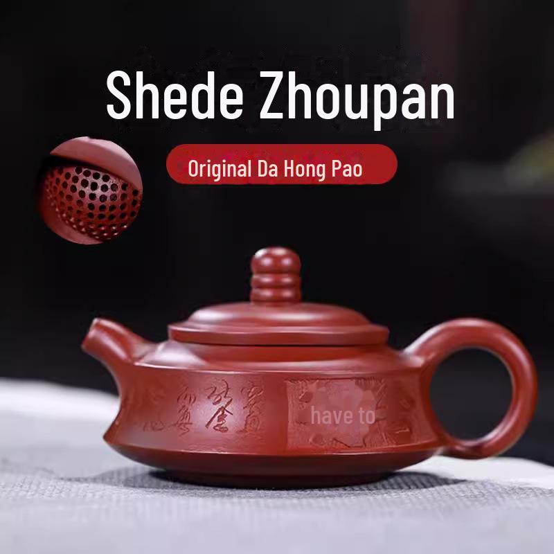 Набор чайников ручной работы из фиолетовой глины Исин – Чайный сервиз в стиле кунг-фу с различными формами чайников (Сертификат включен)