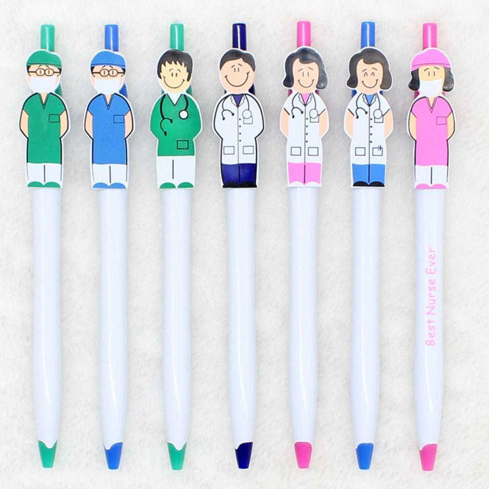 Black Ballpoint Pen Stationery Signature Pen New Nurse Pen