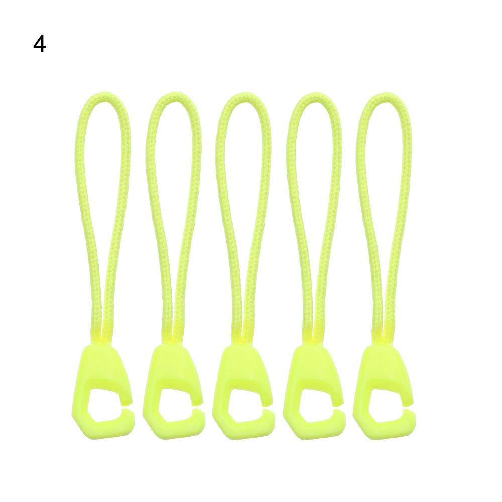 10 шт./упак. Запасной шнурок-бегунок для молнии рюкзака, куртки, веревочные pullers, зажим-пряжка для сумок, бегунок на молнии, чемодан, инструменты для дорожной одежды