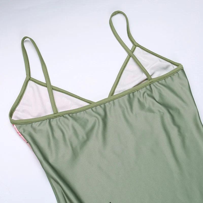 Платье без рукавов с принтом на подтяжках, женская мода с v-образным вырезом, тонкая длинная юбка 2024, летняя мода, женская пляжная вечеринка, клубный халат JY23159SK