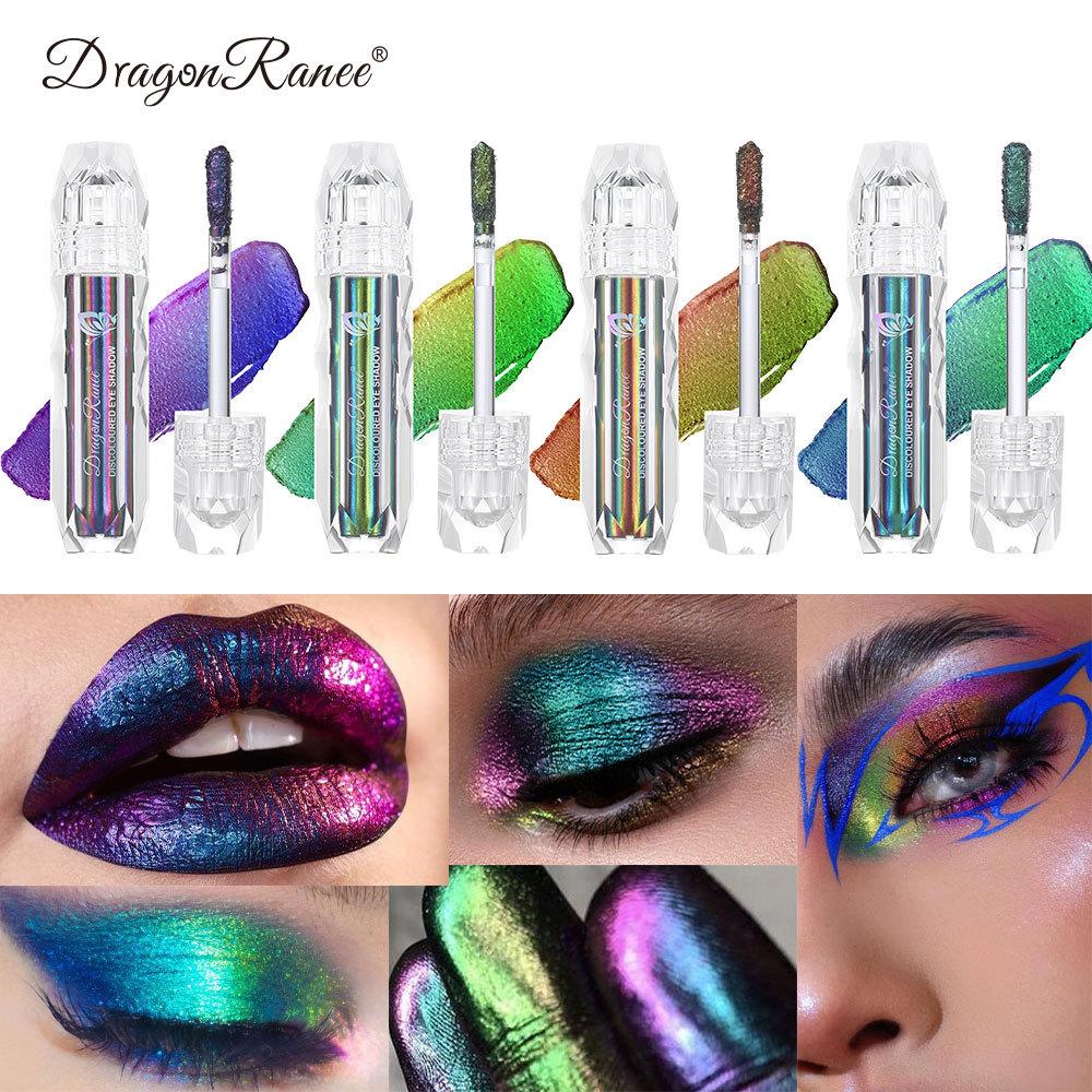9-цветный металлический блеск для губ с эффектом хамелеона Lip Glzae High Shine Стойкая губная помада коралловых тонов для сценического и хеллоуинского макияжа