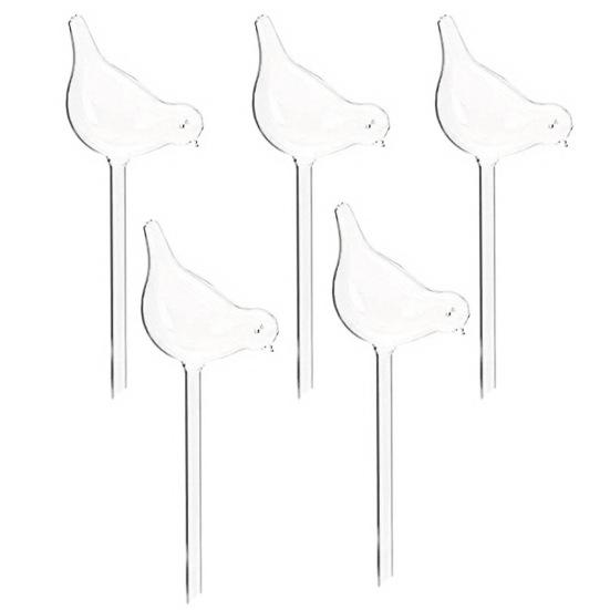 2/3/5/6 шт. Автоматический диспенсер для воды в форме птицы Декоративный функциональный поливщик для цветов Раствор для самополива Аксессуар для ухода за растениями