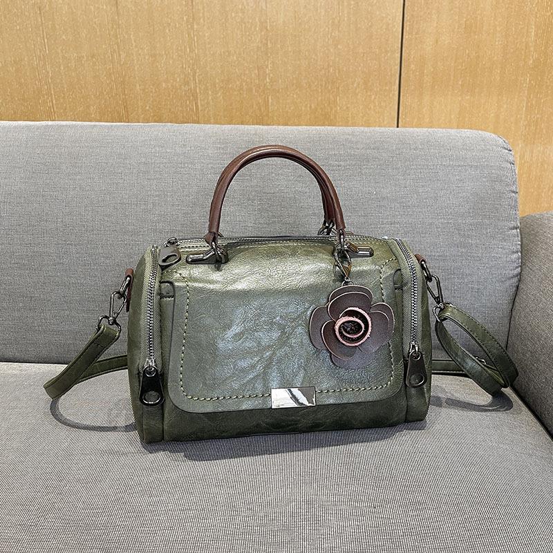 Новая трендовая ретро универсальная сумка через плечо модная сумка-подушка в стиле Бостон сумка на одно плечо сумка кроссбоди