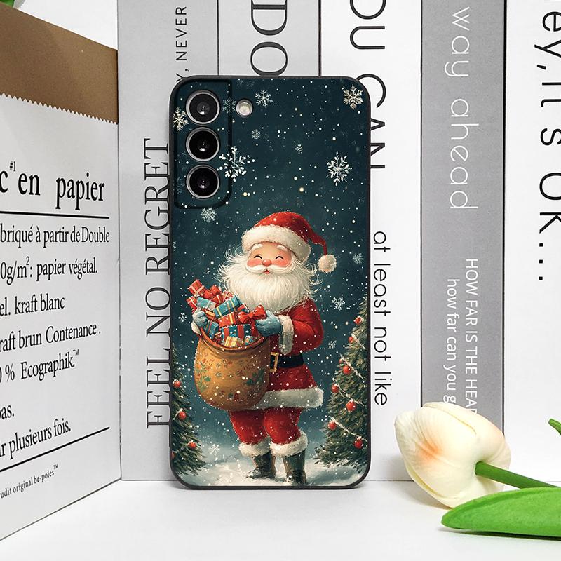 Чехол для телефона с рисунком «С Рождеством» и Санта-Клаусом для Google Pixel 9A 8A 7A 6A 7 PRO 8 9 Pro XL 5G, противоударный, с мягкой задней крышкой