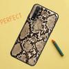 Snake Skin Print Case For Huawei P Smart 2019 Nova 5T 9 10 SE 3i 8i 11i Y60 Y61 Y70 Y90 P20 P40 Lite P30 Pro