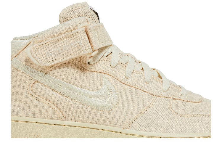 Stussy x Nike Air Force 1 Mid 'Fossil'