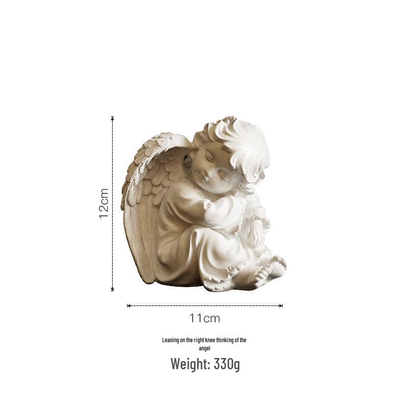 Европейский винтажный подсвечник в виде крыльев ангела для романтической атмосферы в гостиной или ресторане.