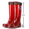 Hot-Selling Waterproof Unisex Rain Boots Anti-Slip Protective Footwear Women