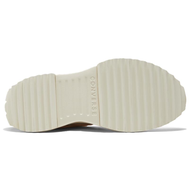 Converse Run Star Hike Fashion High-Top Canvas Shoes Unisex Brown Pink