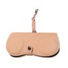 PU Leather Sunglasses Pouch with Keyring SunGlasses Holder Hanging Sunglasses  Eyewear Accessories