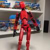 45660 Set Multi-Jointed Movable Robot 3D Printed Mannequin Widely Used Simple Installation