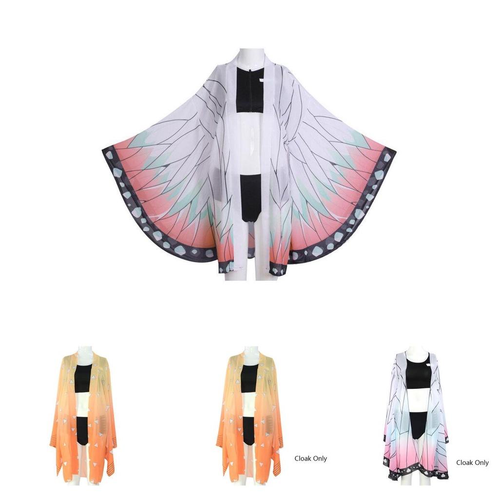 Очаровательный косплей-бикини для пляжа Demon Slayer Kimetsu No Yaiba с изображением Шинобу Кочо