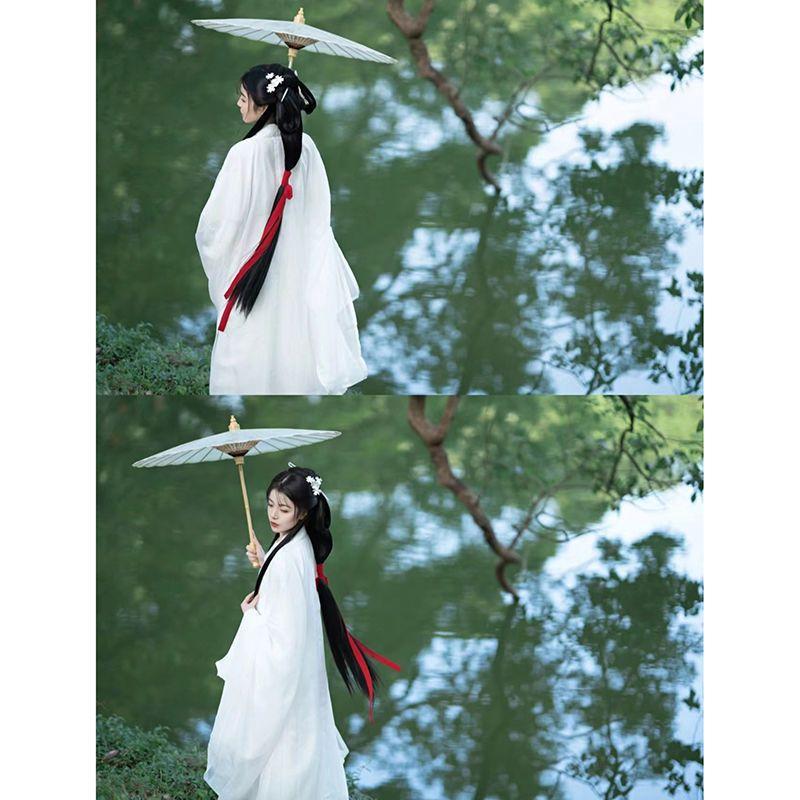 Элегантное женское танцевальное платье в китайском стиле ханьфу для династий Вэй и Цзинь