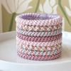 8pcs/Set Cute Hair Ring Basic Hair Rope Set Hair Tie Colorful Hair Scrunchies Rubber Band  Daily